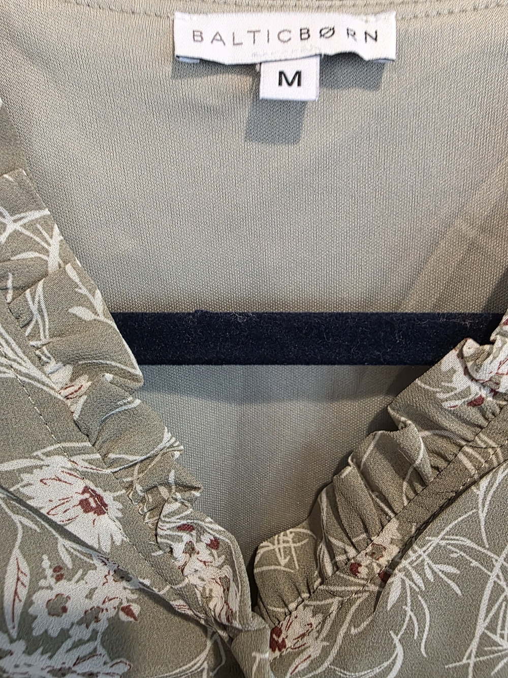 Baltic Born Sage Green Printed Midi Dress - Picture 4 of 5